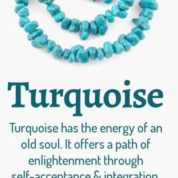 Turquoise drops big bohemian hoop earrings chunky /protection and peace - Picture 3 of 6